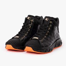 Vinci The Caesars Black Leather High-Top Men Sneaker image 1