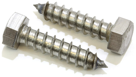 3/8&quot; X 1-1/2&quot; Hex Head Lag Bolt Screws, (25 Pack) (18-8) Stainless Steel - £26.93 GBP