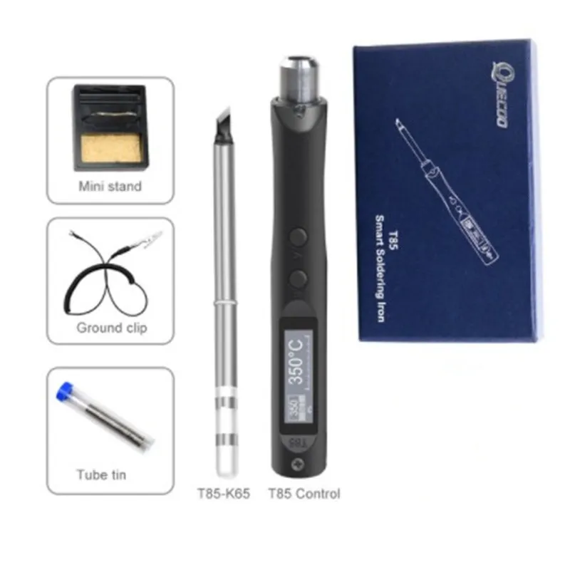 T85 Repair Tool Welding Solder Rework Station Heat Pencil Smart Portable   Tips  - £55.75 GBP