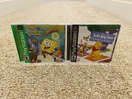 Sponge Bob Square Pants And Pooth’s Party (Sony PlayStation 1, PS1) Complete CIB - £10.79 GBP