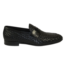 Men's GENIO Genuine Braided Leather Upper And Sole Shoes Turkey 120196067 Black image 7