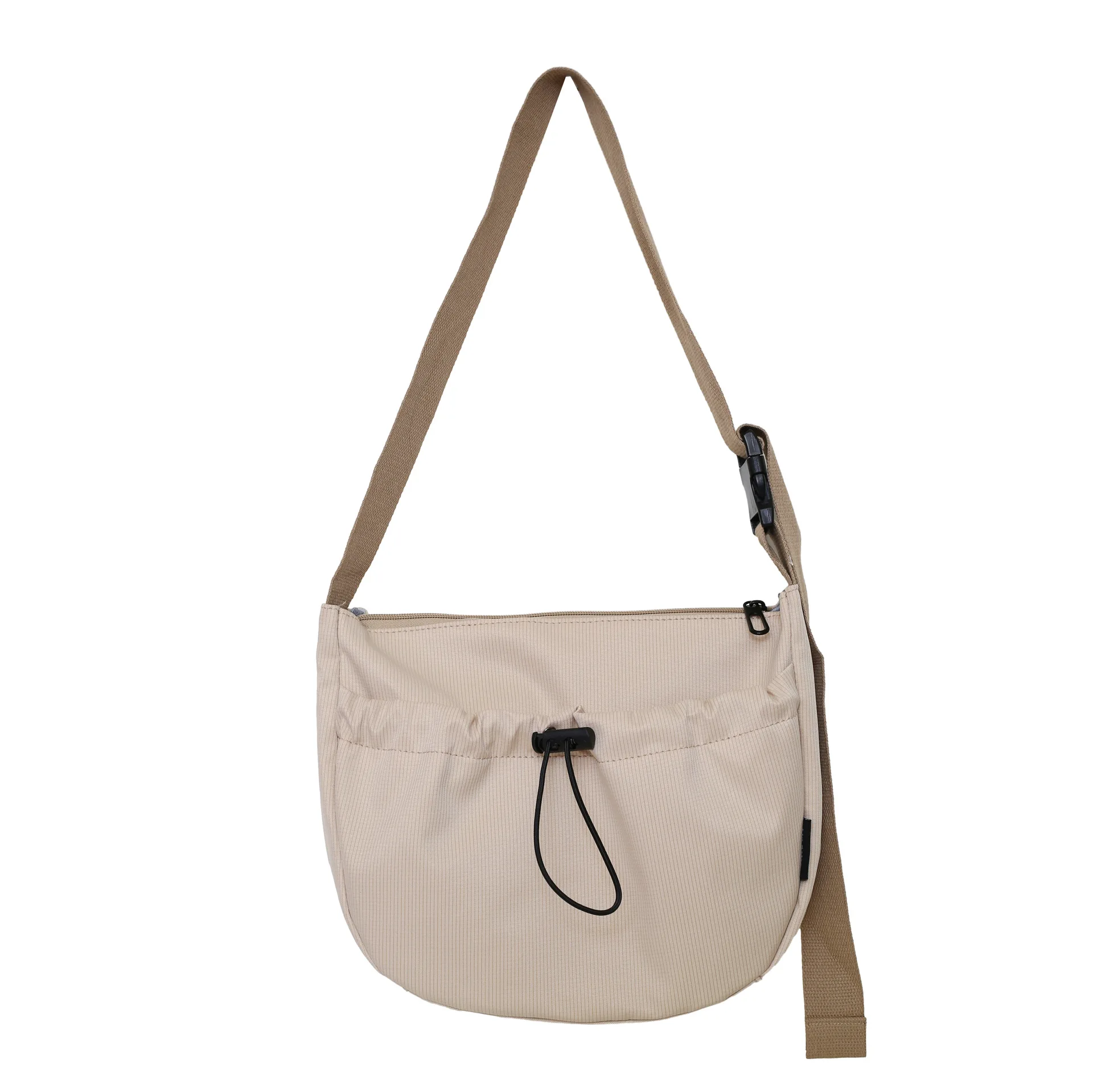 Preppy Style Collage Student Crossbody Bags Simple Soft Nylon Bag Women ... - $22.21