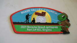 MIAMI VALLEY COUNCIL  2001 JAMBOREE CSP - $11.25