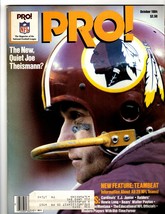 ORIGINAL Vintage Oct 1984 Pro! Magazine Joe Theismann - £15.57 GBP