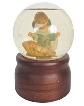 Vintage 1989 Fontanini Musical Snow Globe Made In Italy 7.5&quot; Untested - £10.18 GBP