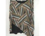Christopher Banks Womens Long Sleeve Colorful Shirt With Aztec Design Si... - $20.33 CAD