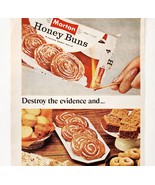 1966 Morton Honey Buns Advertisement Frozen Baked Desserts Vintage DWJJ11 - $367.96 MXN