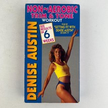 Denise Austin Non-Aerobic Trim &amp; Tone Workout VHS Video Tape - $9.89