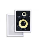 Monoprice 6816 IN WALL SPEAKERS 8 INCH FIBER 3-WAY (PR) - $4,104.53 MXN