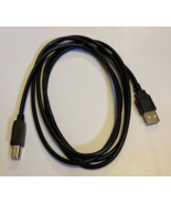 6 Ft USB 2.0 A to B Male Cable Cord For HP Canon Dell Samsung Printer Sc... - £5.94 GBP