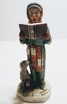 Norman Rockwell NR-3 Carroler 1973 Dave Grossman 5.5&quot; Figurine Boy Dog C... - $10.00