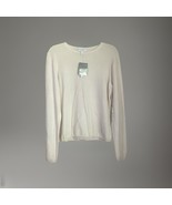 VTG Charter Club Womens 2Ply Cashmere Crew neck Sweater Sz L  Ivory Colo... - €47,37 EUR