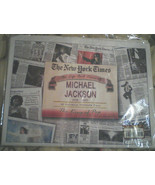 NY the Life and Times of Michael Jackson 60 Historical Newspaper Pages S... - £23.91 GBP