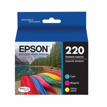 EPSON T220 DURABrite Ultra -Ink Standard Capacity Color Combo Pack (T220... - £19.08 GBP