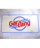 Gary Lang Very Thin Plastic Dealer License Plate Reynolds &amp; Reynolds - £11.16 GBP
