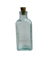 Three In One Oil *G. W. Cole Co.* Aqua Blue Antique bottle Glass Cork - $186.39 MXN