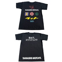 BAIT x Tamashii Nations Men’s Graphic T Shirt Sz L Black Bandai Streetwe... - $737.21 MXN