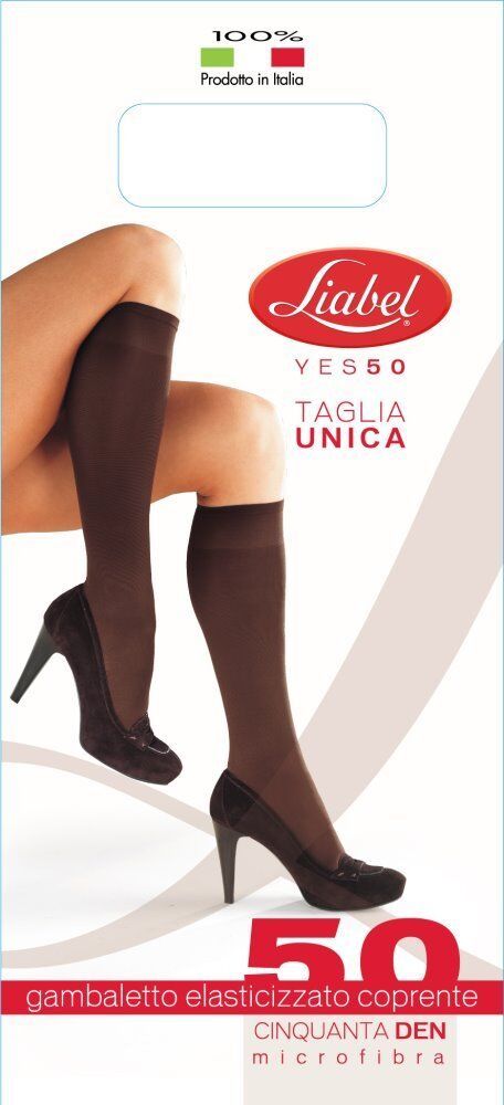 Knee Highs Den 50 Money Women&#39;s Microfiber Elasticated LIABEL Elastic - $1.66+