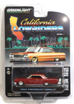 Greenlight 1/64 1964 Chevrolet Impala California Lowrider Red NEW - £7.43 GBP