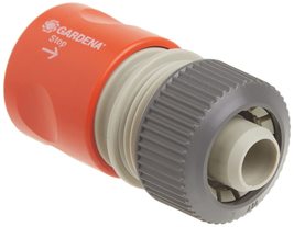 GARDENA (32914) 5/8&quot; Accessory Hose Repair Connector with Water Stop - $20.88