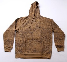 Under Armour Men&#39;s Rival Fleece Camoflauge Hoodie Coyote Camel Large NWT - $44.99