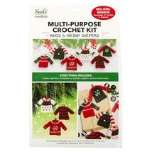 Needle Creations Christmas Sweater Multi-Purpose Crochet Kit - $11.60