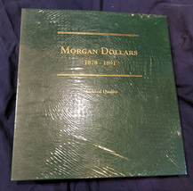 LITTLETON COIN BINDER BOOK (NEW - STILL SEALED)  MORGAN DOLLARS 1878-189... - £14.84 GBP