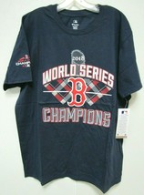 MLB Boston Red Sox World Series 9-Time Winner Blue T-shirt SZ L Fanatics - £20.74 GBP