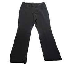 Worthington Pants Womens 14 Black Modern Fit Straight Chino Mid Rise Pockets - £13.55 GBP