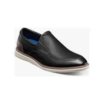 Nunn Bush Chase Casual Moc Toe Slip-On Walking Shoes Black Multi 85106-009 image 3