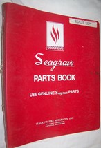 Seagrave Fire Engine Apparatus Model WB50DH Dealer Parts Catalog Book Fireman - £39.56 GBP