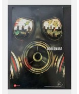 WORLD WAR Z -Gas Mask 17” X 11” Original Promo Movie Poster MINT AMC Bra... - £0.70 GBP