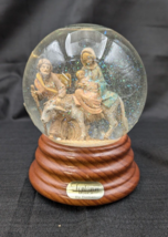 Fontanini Holy Family Nativity Musical Glitter Globe Joy to the World  1991 - $24.87