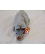 Ty Beanie Babies Spike the Rhino  PVC Pellets  ANYONE SEEN A SWING TAG L... - €424,19 EUR