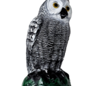 10&quot; Hollow Plastic Owl Protect Your Garden With Your Own Natural Predator - $23.99