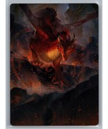 D&amp;D Art Series: Adventures in the Forgotten Realms #81 Red Dragon Art Card - £0.77 GBP