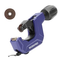 WORKPRO Pipe Cutter, 1/8 to 1-1/8inch Tubing Cutter, Heavy Duty Conduit Cutter f - £27.17 GBP