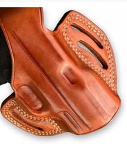 Fits FNH FN Reflex Micro Compact 9mm 3.3”BBL Belt Holster Thumb Break #1661# RH image 5