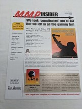 MMP Multi Man Publishing Insider Magazine Vendor Edition Winter-Spring 2004 - £49.84 GBP