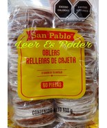 SAN PABLO OBLEAS DE CAJETA / GOAT MILK CANDY - 60 PIEZAS - ENVIO PRIORIDAD - £16.22 GBP