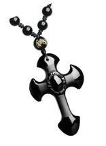 Black Obsidian Necklace Lucky Amulet Talisman Pendant - £37.63 GBP