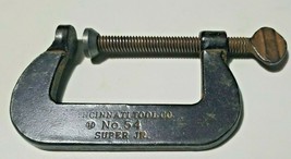  Cincinnati Tool Co. No. 54 Super Jr. 2” Clamp Forged Steel Heat Treated... - $9.99