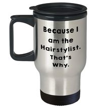 Hairstylist Gift Ideas - Because I Am The Hairstylist. That&#39;s Why. - Christmas T - $24.45