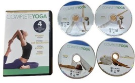 Complete Yoga (Gaiam)  4 DVD Fitness Set Power Yoga Sculpt Tone For Relaxation - $8.72