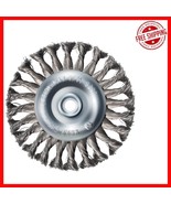 Industrial-Grade 6&quot; Knot Wire Wheel - Optimal Abrasion &amp; Surface Conditi... - $477.06 MXN