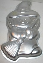 Vintage Wilton 1993 Little Witch Halloween 2105-9330 Aluminum Cake Pan - £14.98 GBP