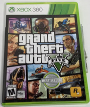 Grand Theft Auto V Microsoft Xbox 360 Game Discs w/ Case No Manual - £5.79 GBP