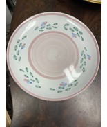 Caleca Pink Garland  Made in Italy Dinner Plate - 11-1/4” - $14.86 CAD