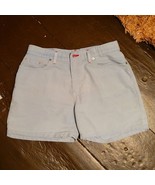 Vintage Levis Shorts -Light Wash High Rise Size 12 Misses - $40.63