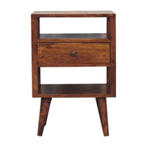 Dante Chestnut Bedside - $3,668.45 MXN
